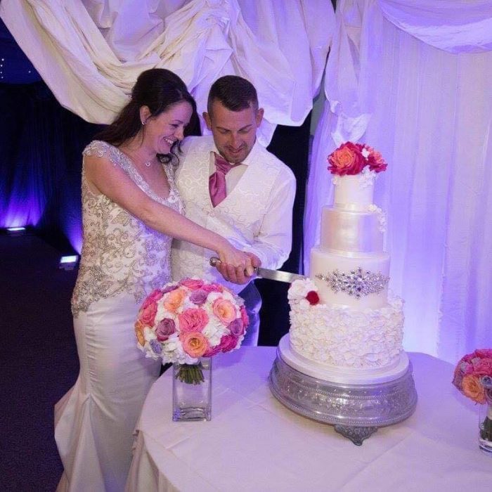 East lodge wedding cake