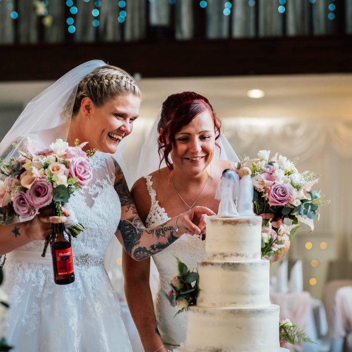 Risley Hall Wedding Cake